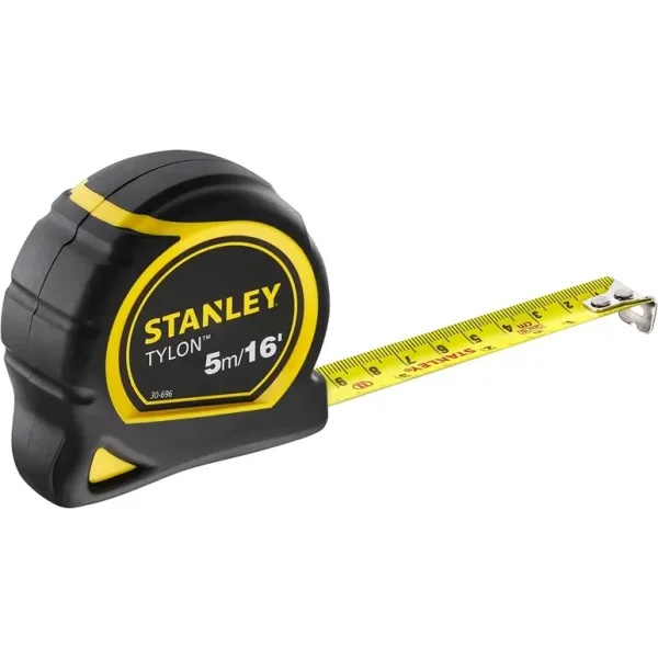 STANLEY TYLON POCKET TAPE 5M/16FT - 19MM WIDE BLADE