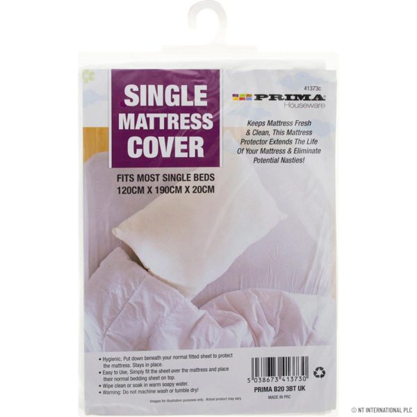 PRIMA SINGLE MATTERSS COVER 190CM X 120CM X 20CM