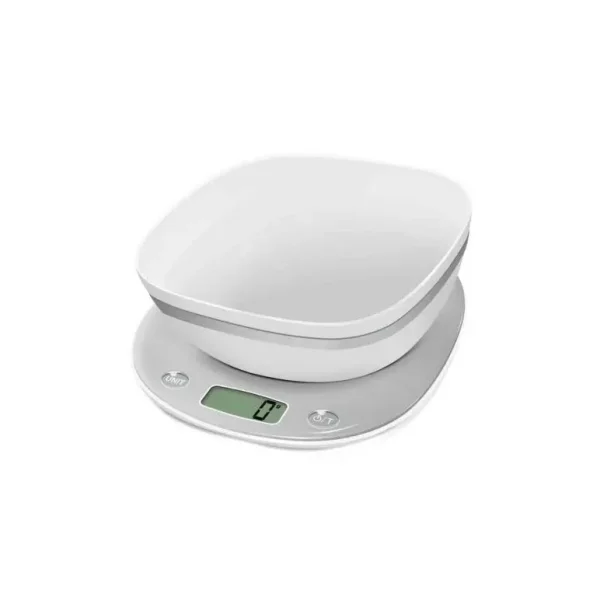 TERRAILLON MACARON KITCHEN SCALE 5KG WITH STAINLESS STEEL KITCHN BOWL