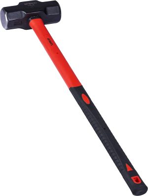 AMTECH SLEDGE HAMMER 4.5KG / 10LB WITH LONG FIBREGLASS SHAFT