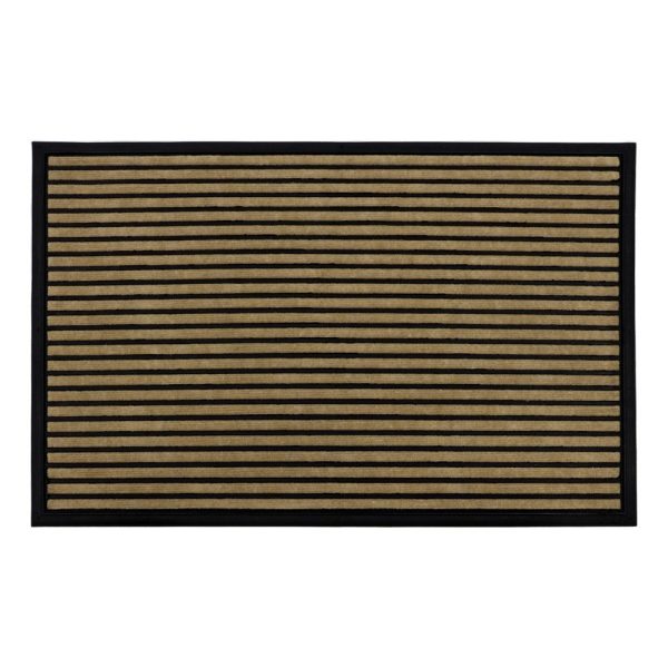 JVL ASSORTED DESIGN VIENNA RUBBER BACKED SCRAPER DOORMAT 60 X 90 CM