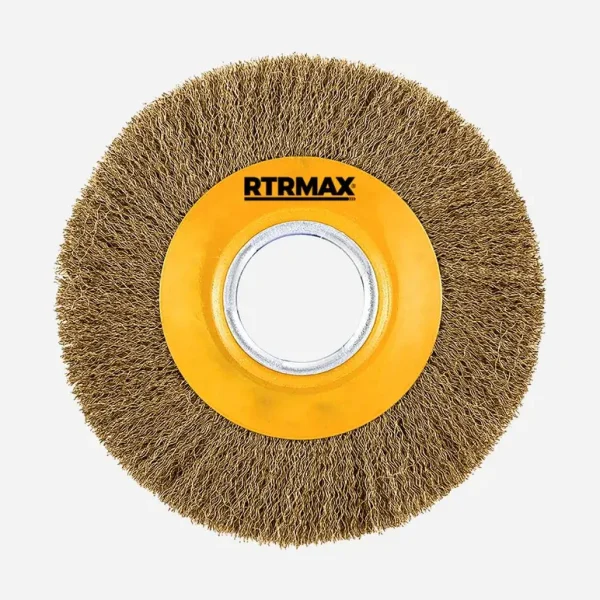 RTRMAX 175MM WIRE WHEEL BRUSH