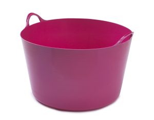 WHITEFURZE FLEXIBLE TUB 75L - PINK