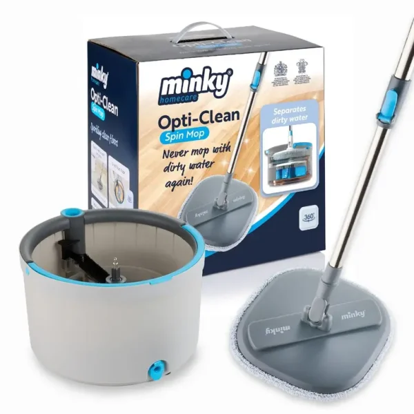 MINKY OPTI-CLEAN SPIN MOP