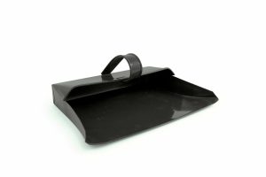 CHARLES BENTLEY LARGE METAL SHOVEL DUSTPAN - BLACK