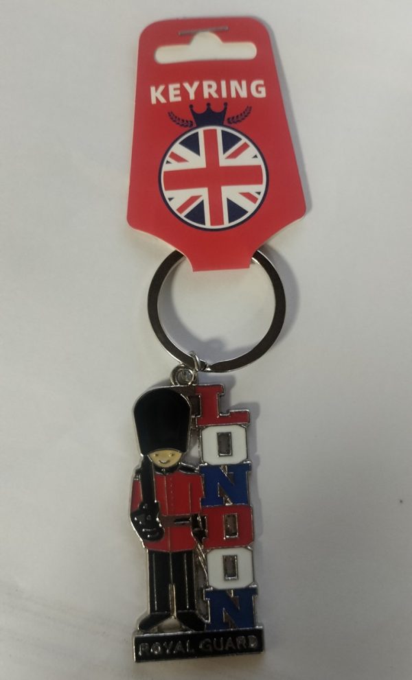 UNION JACK ROYAL GUARD KEYRING PACK OF 12