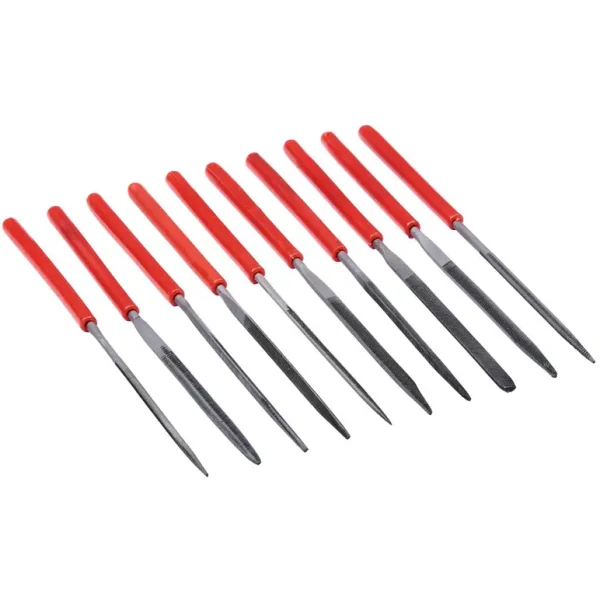 AMTECH 10PCS NEEDLE FILE SET