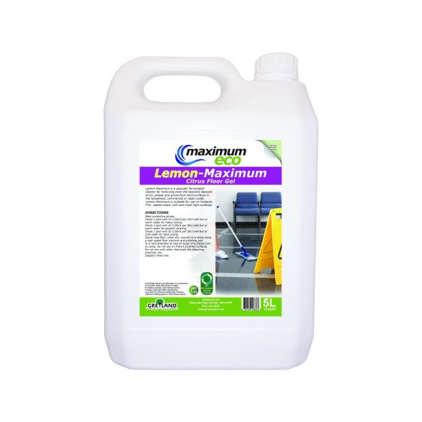 GREYLAND MAXIMUM ECO LEMON FLOOR GEL 5LTR