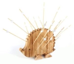 HEDGEHOG HOLDER COCKTAIL PICK STICKS
