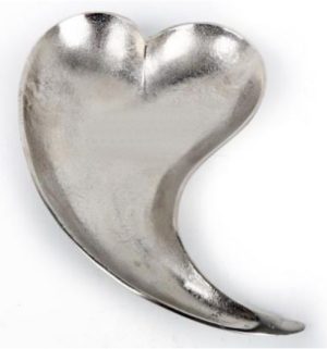 ALUMINIUM HEART SCROLL DECORATIVE BOWLS