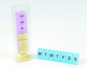 PILLMATE 7 DAY MAXI PILL ORGANISER / PILL BOX 19028
