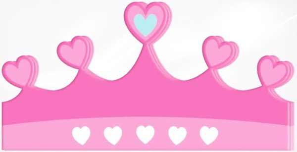 12 X PRINCESS TIARA HATS KIDS BIRTHDAY HATS CARD PARTY BIRTHDAY