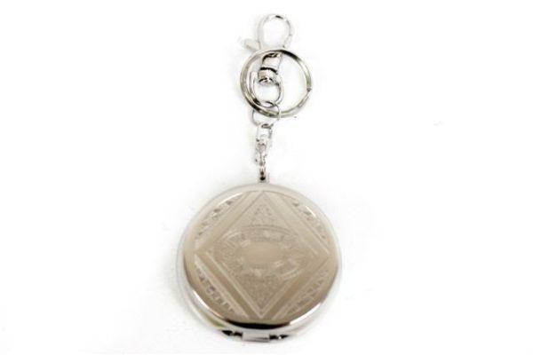 TRAVEL PILL BOX KEY CHAIN