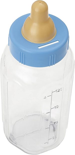 UNIQUE PARTY FAVOR BOTTLE BANKS 11" - BLUE