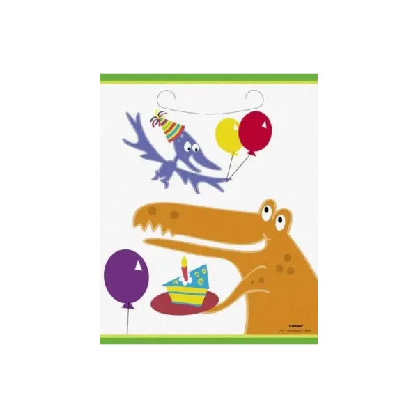 DINO FUN PARTY BAGS PACK OF 8