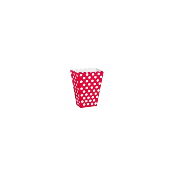 DECORATIVE POLKA DOT PARTY - RUBY RED BOX