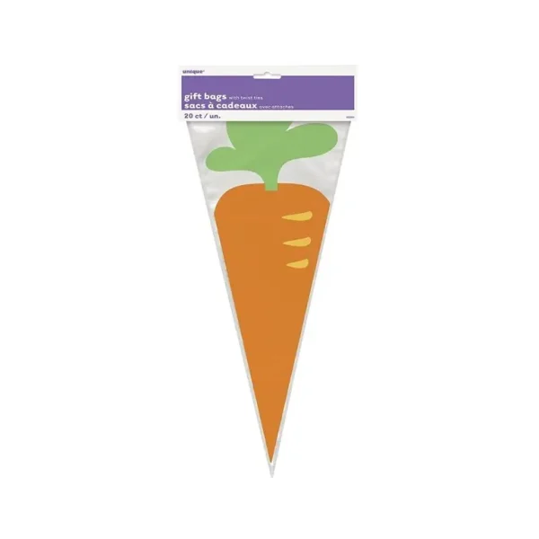 20 CARROT CONE CELLO BAGS