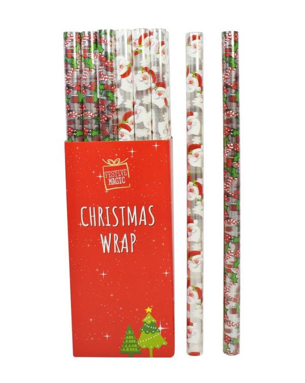 CELLOPHANE WRAP WITH ASSORTED DESIGN 5MTR