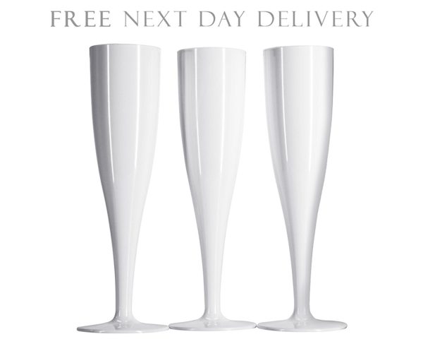 CAROLINE REUSABLE PLASTIC CHAMPAGNE FLUTE / TUMBLER