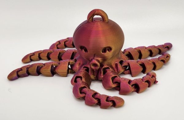 OCTOPUS FIDGET KEY RING