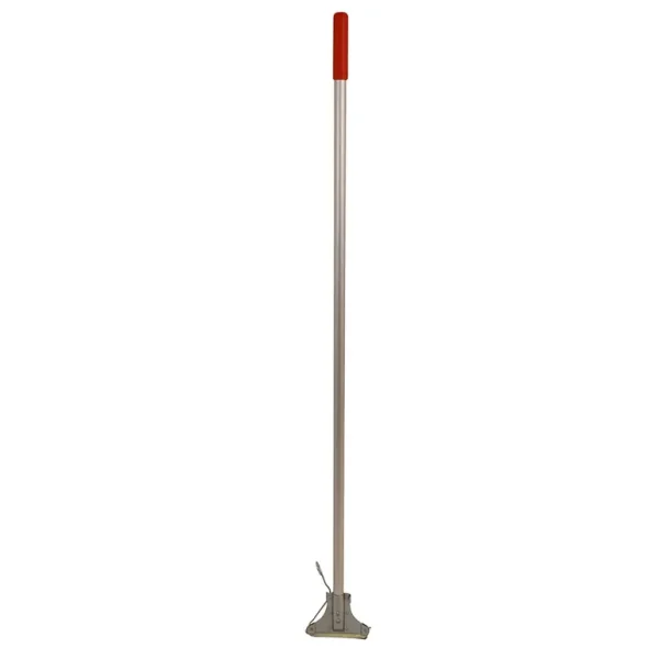 TFM ALUMINAIUM KENTUCKY MOP HOLDER WITH RED HANDLE 53" (24MM DIA - 1370MM LONG)