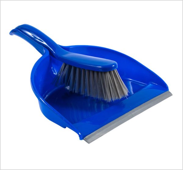 DLUX DUSTPAN & BRUSH CLEAR