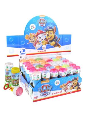 PAW PATROL BUBBLE TUBS 60ML PACK OF 36