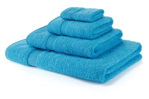 SUPREME HAND TOWELS TURQUOISE PACK OF 4