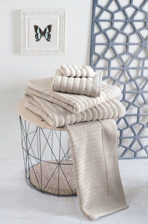 SUPREME HAND TOWELS NATURAL PACK OF 4