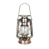 HOMELIFE NOVA SCOTIA SOLAR LED STORM LAMP COPPER