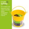 BRIGHT & HOMELY CITRONELLA CANDLE IN METAL BUCKET
