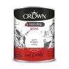 CROWN PAINTS NON DRIP GLOSS WHITE 750ML
