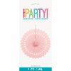 DECORATIVE FAN LOVELY PINK 16INCH