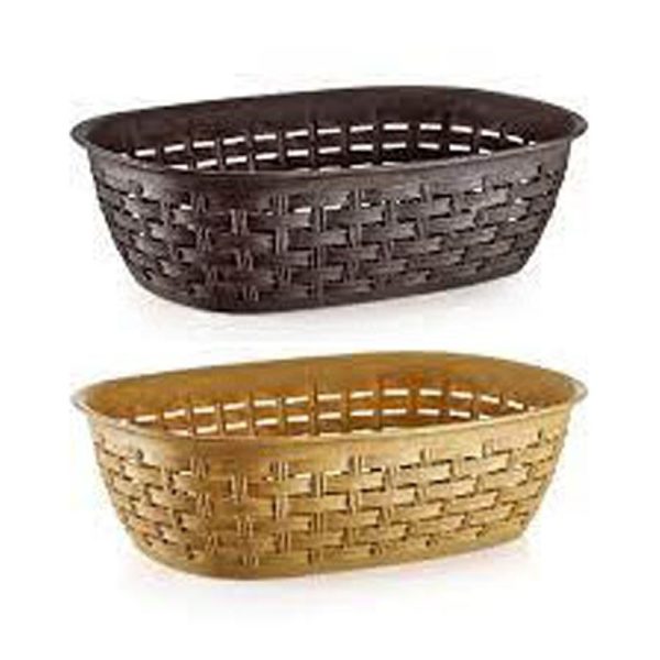 THL RATTAN BREAD BASKET 2LT