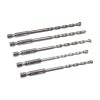 ROLSON HEX SHANK MASONRY DRILL BIT 5PC SET 1/4"