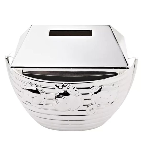 BAMBINO SILVER PLATED MONEY BOX