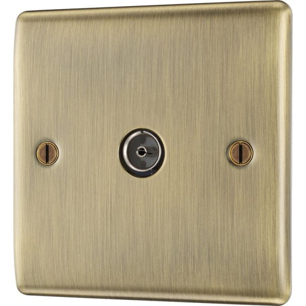 BG GOLD TV ANTENNA SOCKET