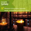 BRIGHT & HOMELY CITRONELLA CANDLE IN METAL BUCKET