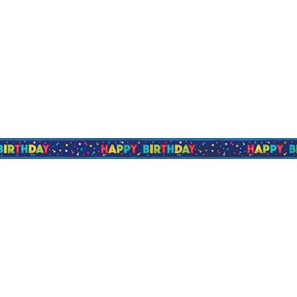 BANNER HAPPY BIRTHDAY 12FT