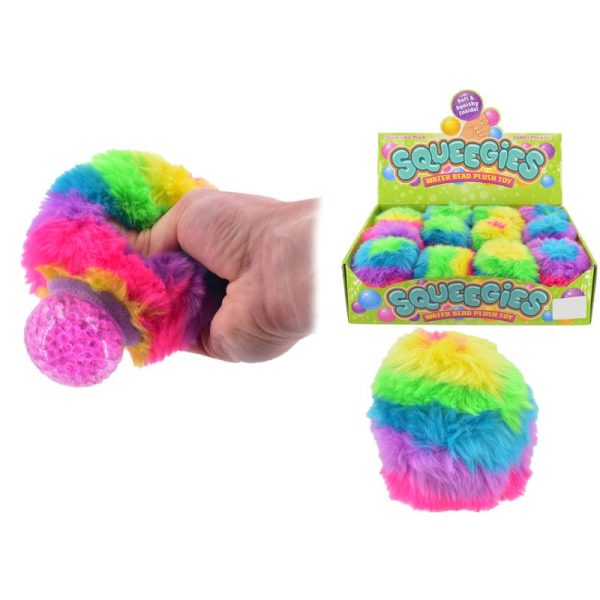 PLUSH JELLY SQUEEZER FURRY BALL
