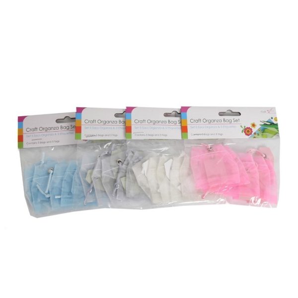 SIL CRAFT TAG POUCH SET PACK OF 5