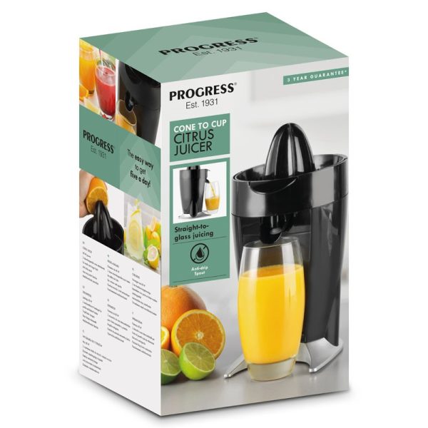 PROGRESS CONE-TO-CUP CITRUS JUICER