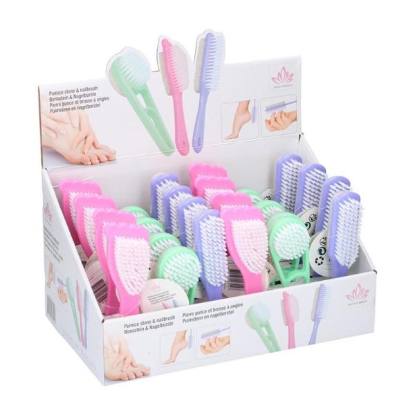 LIFETIME PUMICE STONE & NAILBRUSH