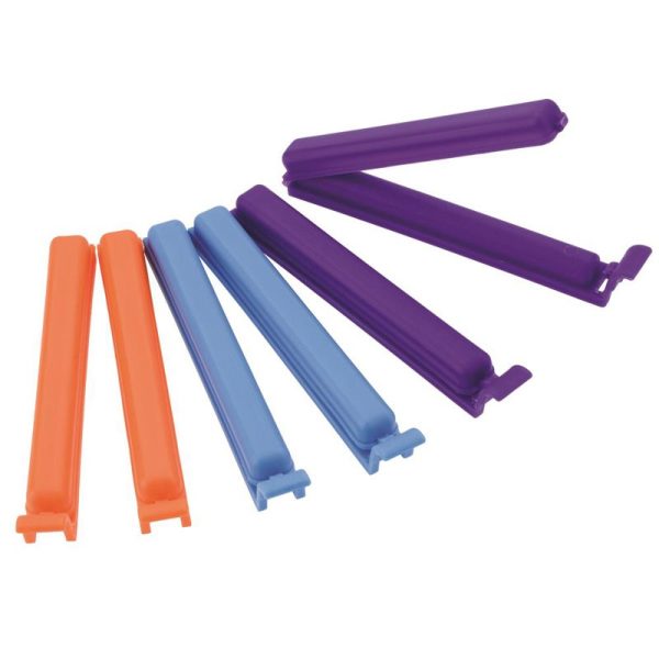CHEF AID BAG CLIPPETS 6PCE SET