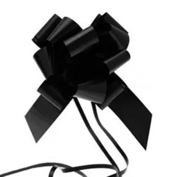 APAC PULL BOW 50MM BLACK PACK OF 20