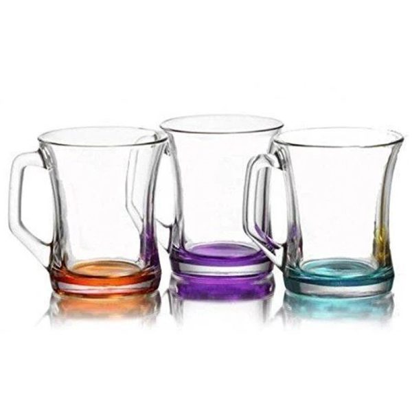 LAV ZEN COLOURED MUG 3PC