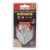 DEKTON RIGHT ANGLE BRACKET 12PCS