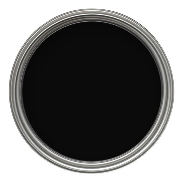CROWN PAINTS QUICK DRY SATIN JET BLACK 750ML