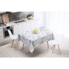 HAREWOOD PEVA TABLE CLOTH MARBLE 132x178CM
