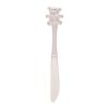 BAMBINO SILVER PLATED KNIFE FORK SPOON SET WITH TEDDY TOPS